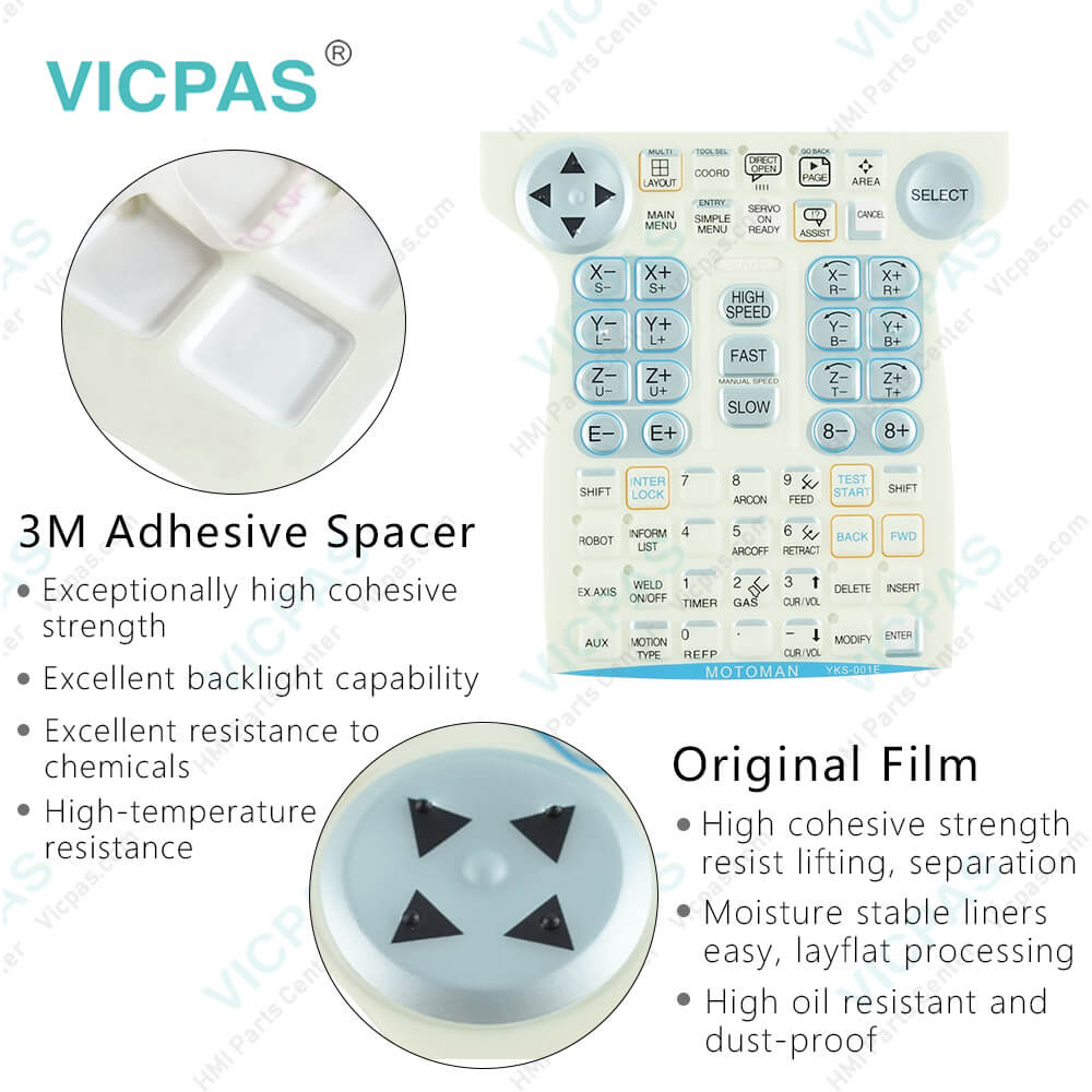 YASKAWA MOTOMAN YKS-001E Membrane Keypad Keyoard | Yaskawa Teach