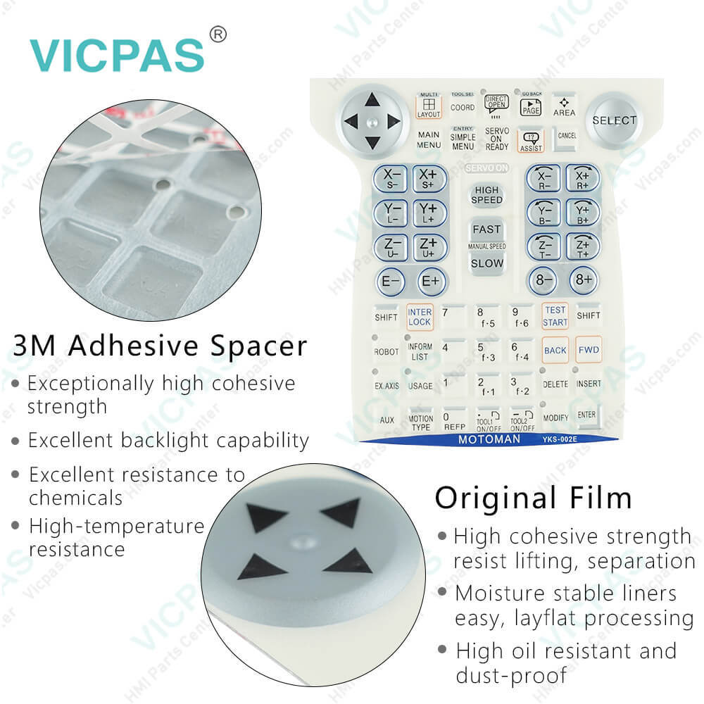 MOTOMAN YKS-002E YASKAWA DX100 Keyboard Membrane