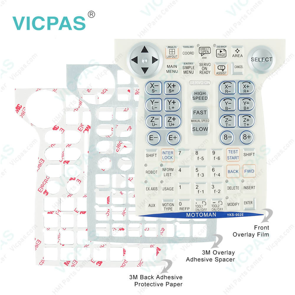 MOTOMAN YKS-002E YASKAWA DX100 Keyboard Membrane | Yaskawa Teach 