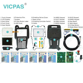 Fanuc A05B-2518-C204#EMH #EGN Teach Pendant Part Repair