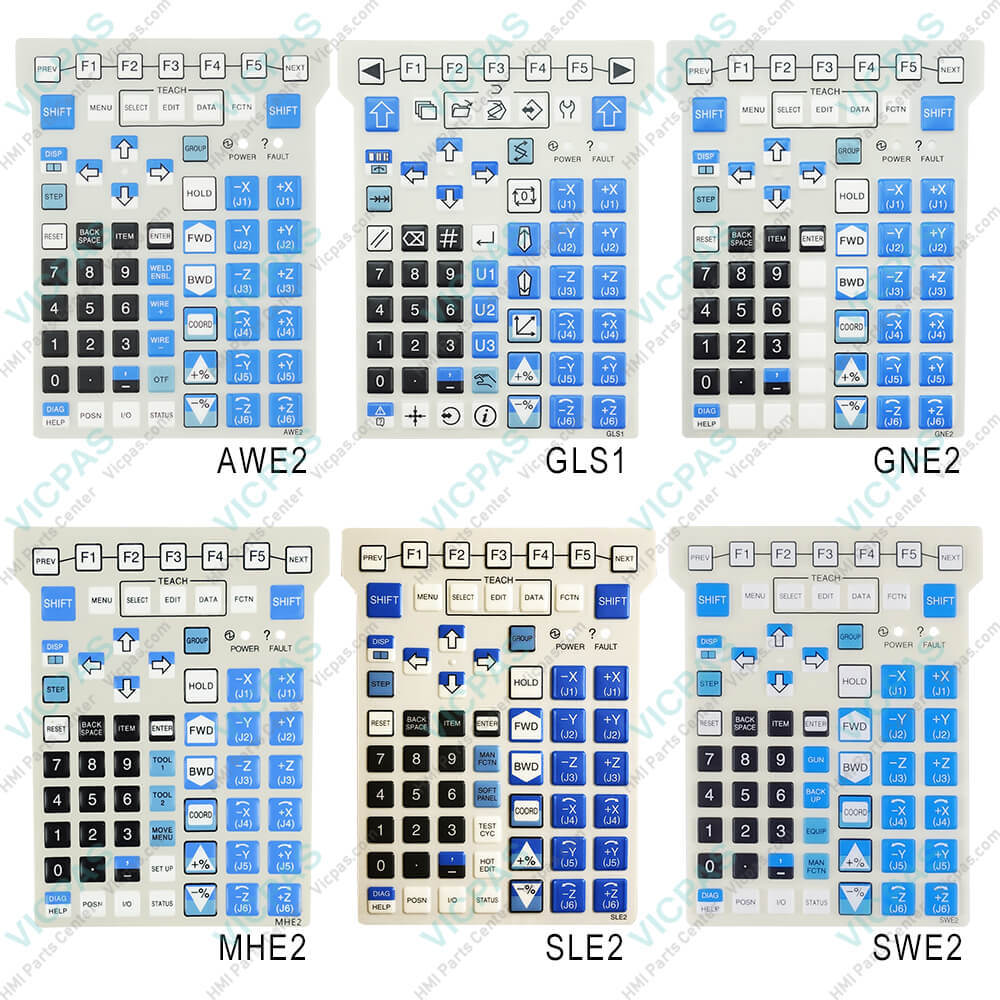 Fanuc A05B-2518-C200#EAW #EMH Teach Pendant Part Repair