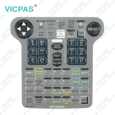 YASKAWA NX100 Teach Pendant NKS-000E Keypad Membrane