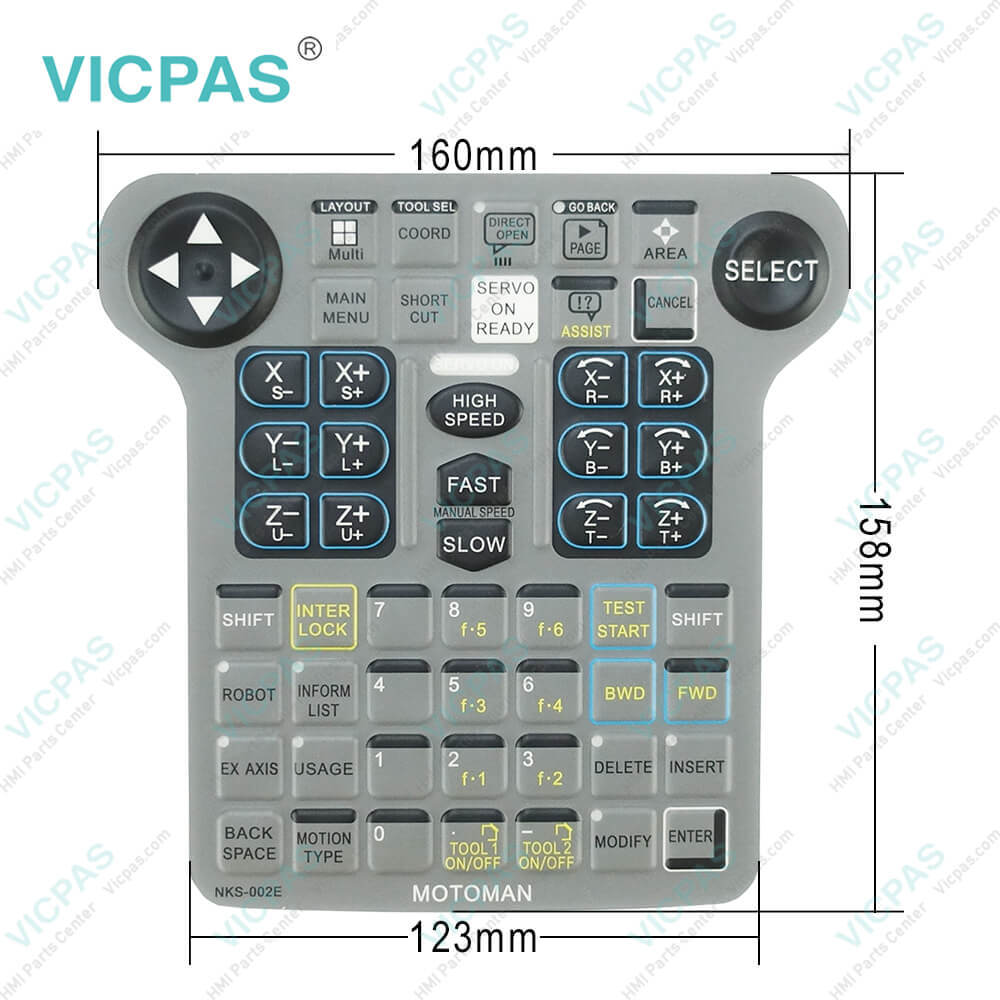 YASKAWA NKS-002E Programming Pendant Switch Membrane