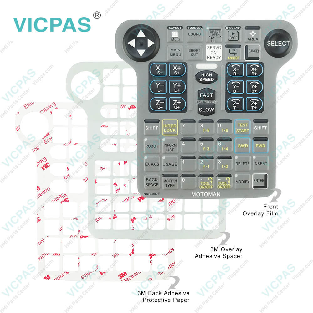 YASKAWA NKS-002E Programming Pendant Switch Membrane