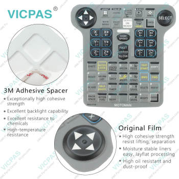 YASKAWA NKS-012E Programming Pendant Membrane Keyboard