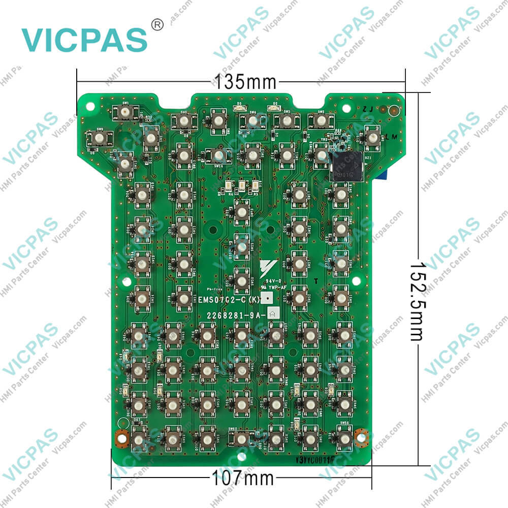 EMS0702-C(K) 2268281-9A-A EMS0702(K) 5313743-6B-B Key Board