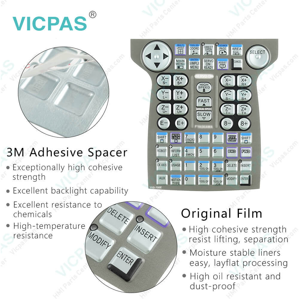 YKS-700E Membrane Keyboard Keypad for YASKAWA Teach Pendant