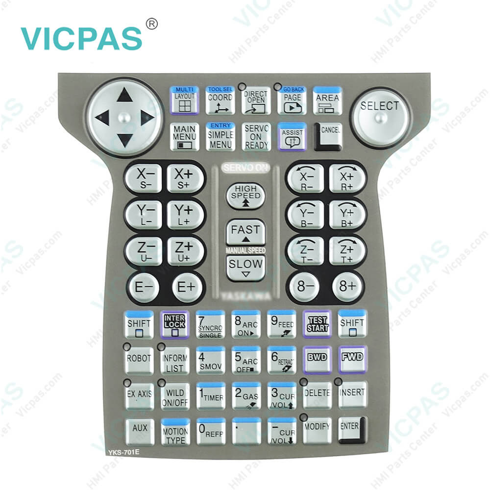 YASKAWA DX200 Teach Pendant YKS-701E Keypad Membrane | Yaskawa 