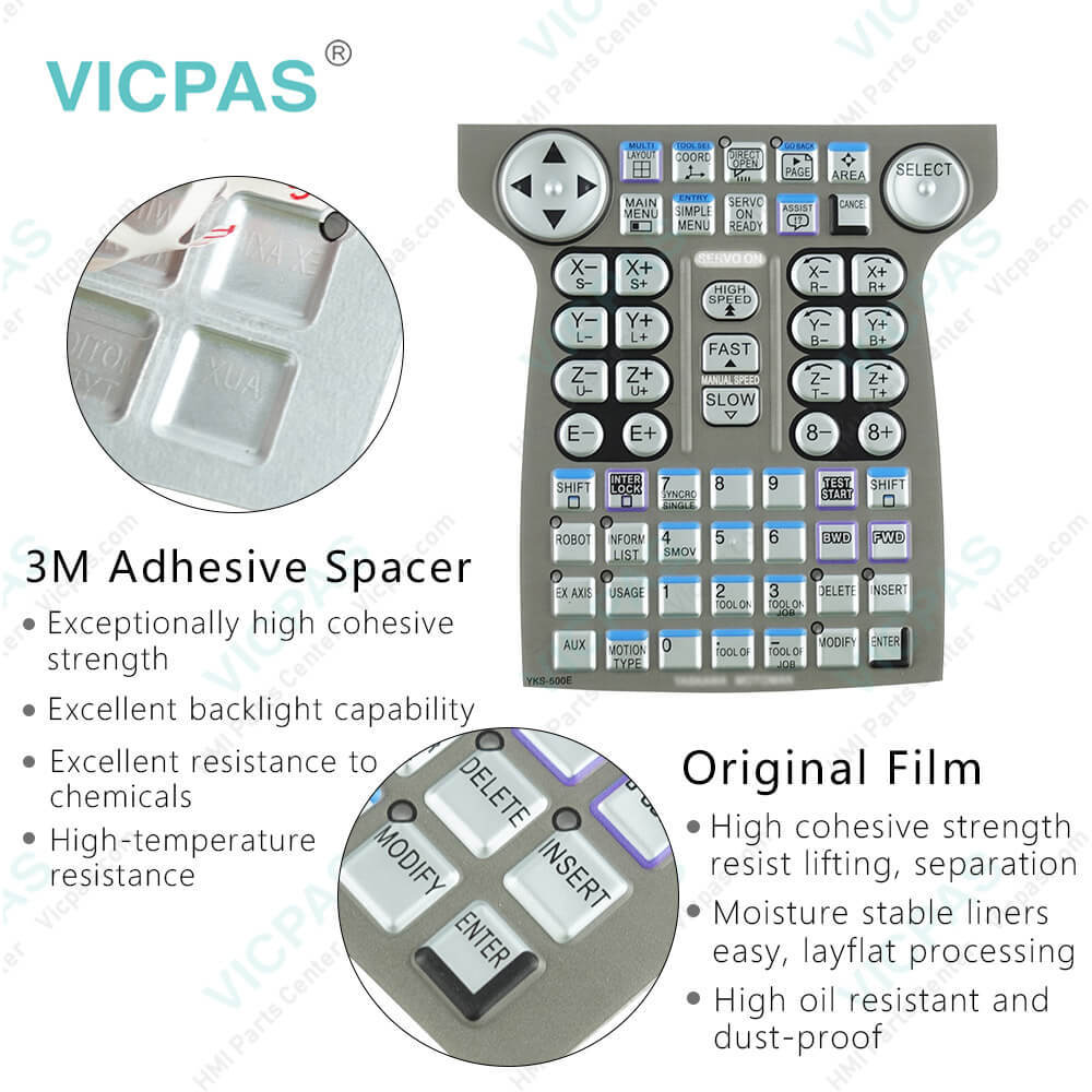 YASKAWA MOTOMAN YKS-500E Membrane Keyboard Repair