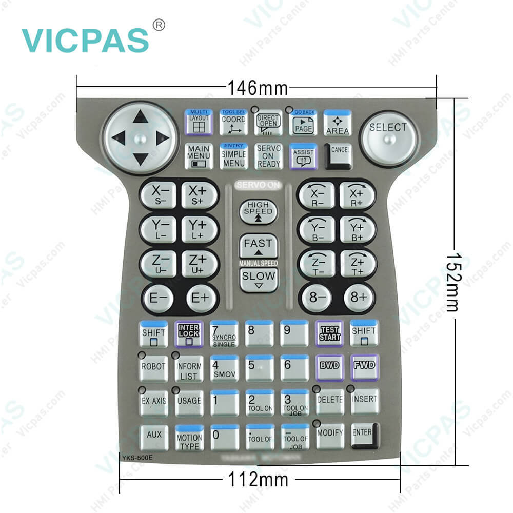 YASKAWA MOTOMAN YKS-500E Membrane Keyboard Repair