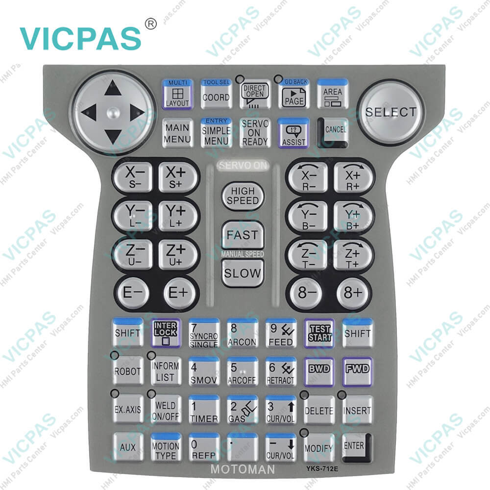 YASKAWA MOTOMAN YKS-712E Membrane Keyboard Repair