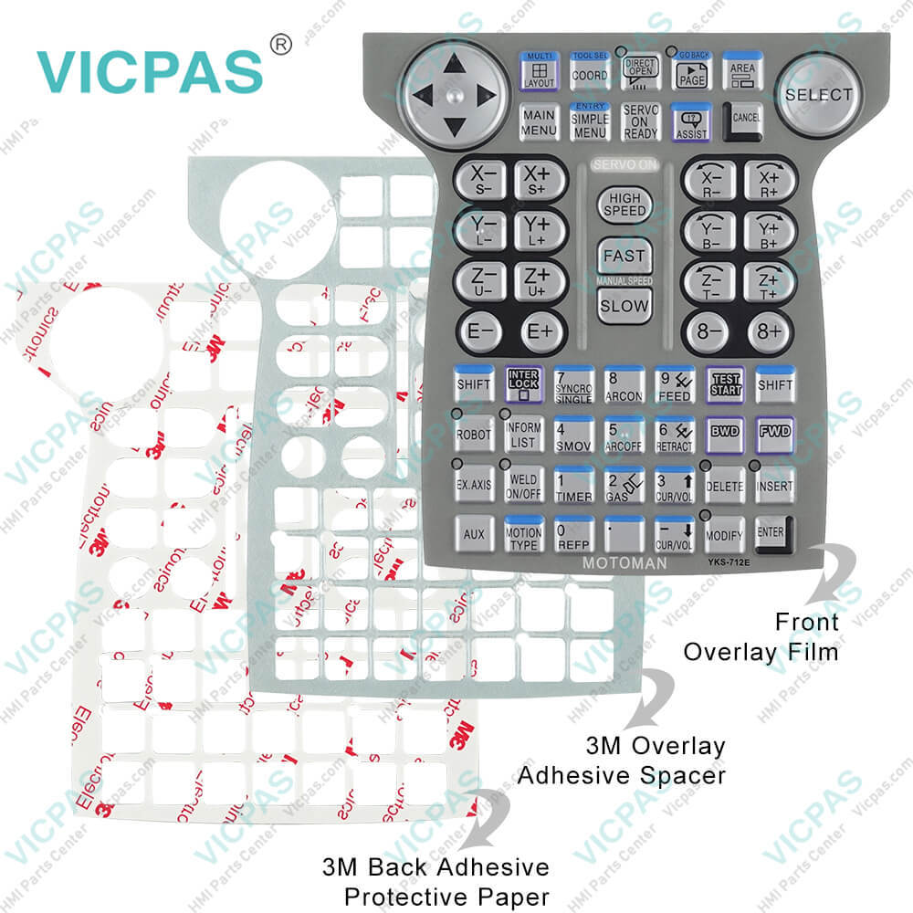 YASKAWA MOTOMAN YKS-712E Membrane Keyboard Repair