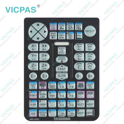 YASKAWA YRC1000 Teach Pendant AKS-002E Keypad Membrane