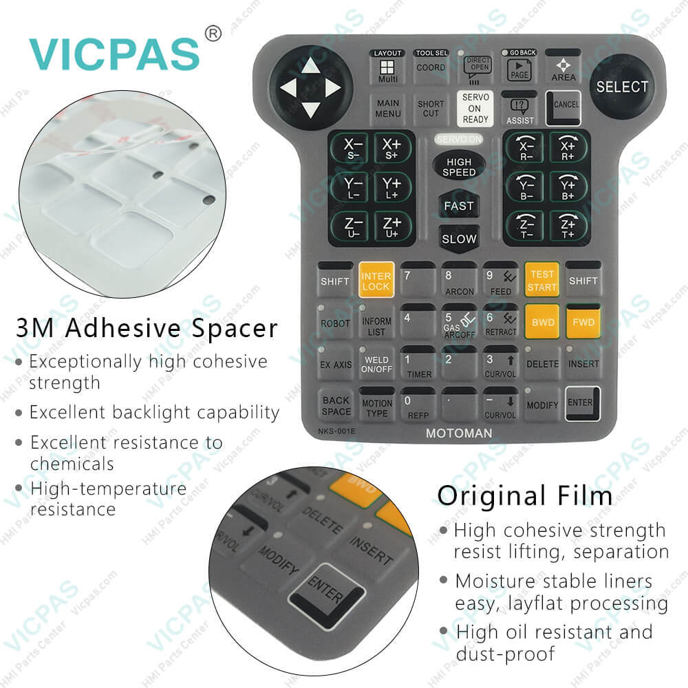 YASKAWA Teach Pendant Parts NKS-001E Operator Keyboard