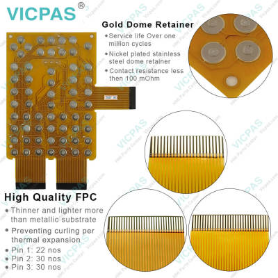 YASKAWA YRC1000 Teach Pendant PCB Keyboard Replacement