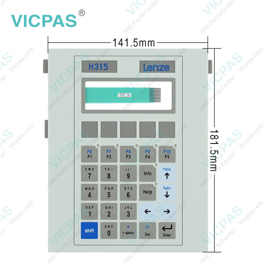 Lenze EPM-H315 Membrane Keypad Keyboard Replacement