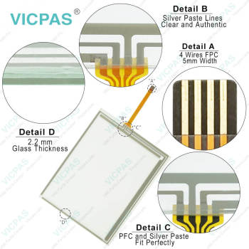EL 105m MPI EL 105 MPI HMI Panel Glass Protective Film