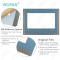 P50GAP90x00CxxxXXX P50GAP90x00CxxxXXX-0xxxxxxxxxx Front Overlay Touch Membrane