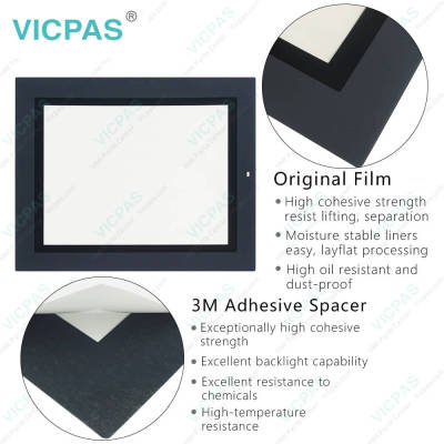 LS-5501 LS-7001 Touch Digitizer Glass Front Overlay