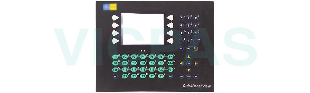 GE Fanuc QuickPanel View Series IC754VGI06SKD-CE IC754VGI06SKD-FG IC754VSI06SKD Membrane Keyboard Repair Replacement