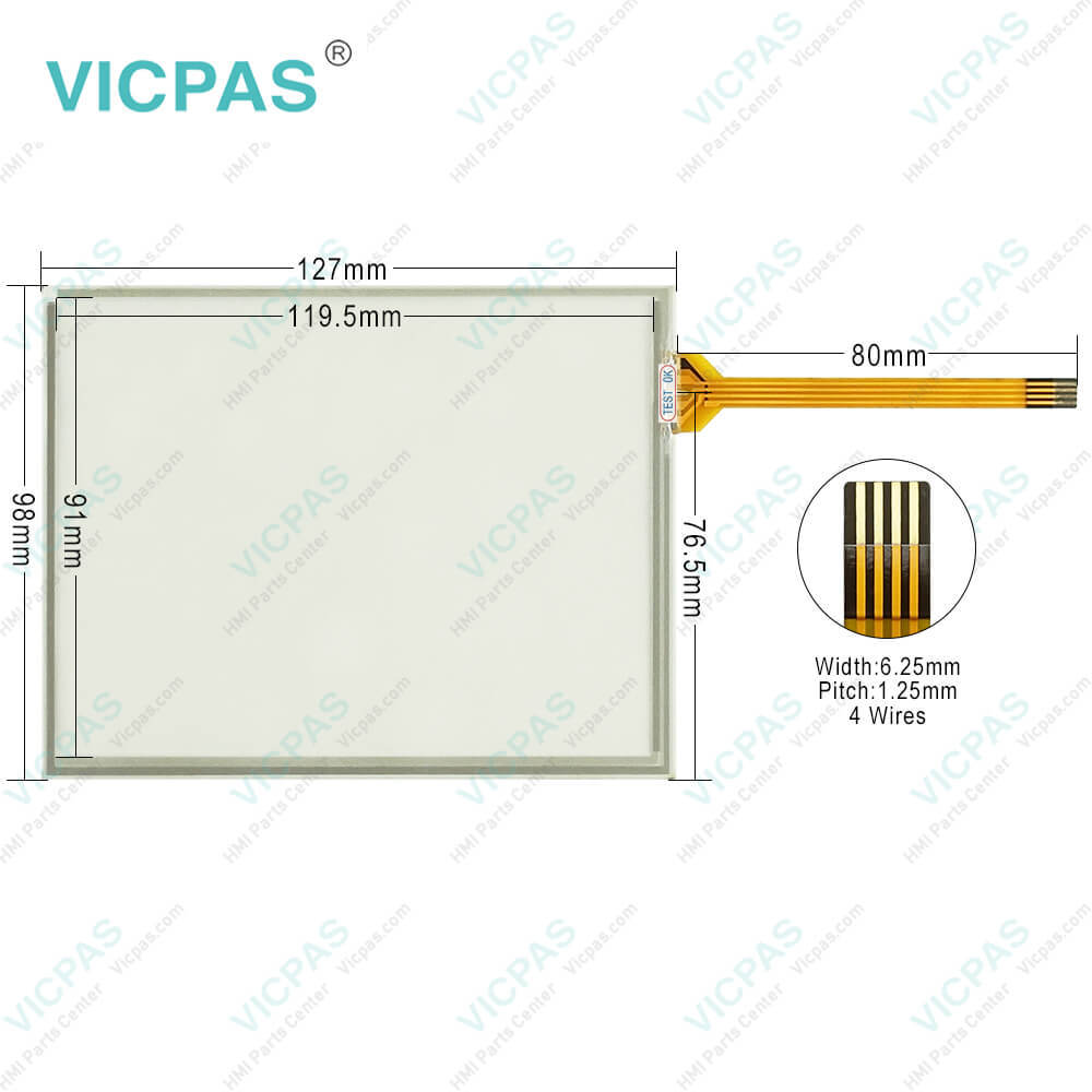 Keyence VT3-Q5HG Front Overlay HMI Touch Screen Repair