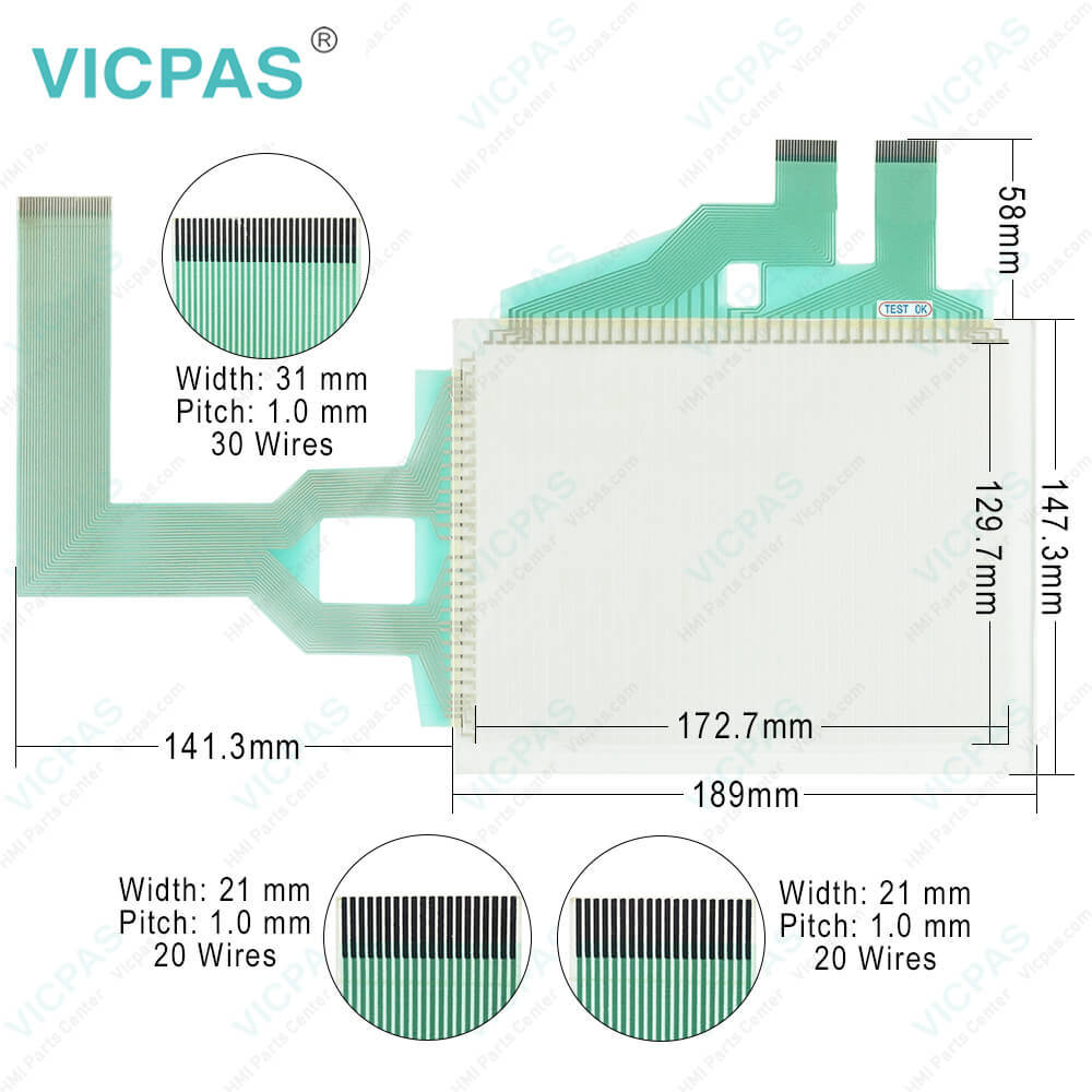 Keyence VT3-V8 Protective Film HMI Touch Screen Repair