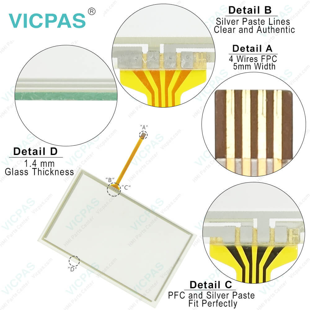 Keyence VT5-W07M Touch Membrane Front Overlay Repair