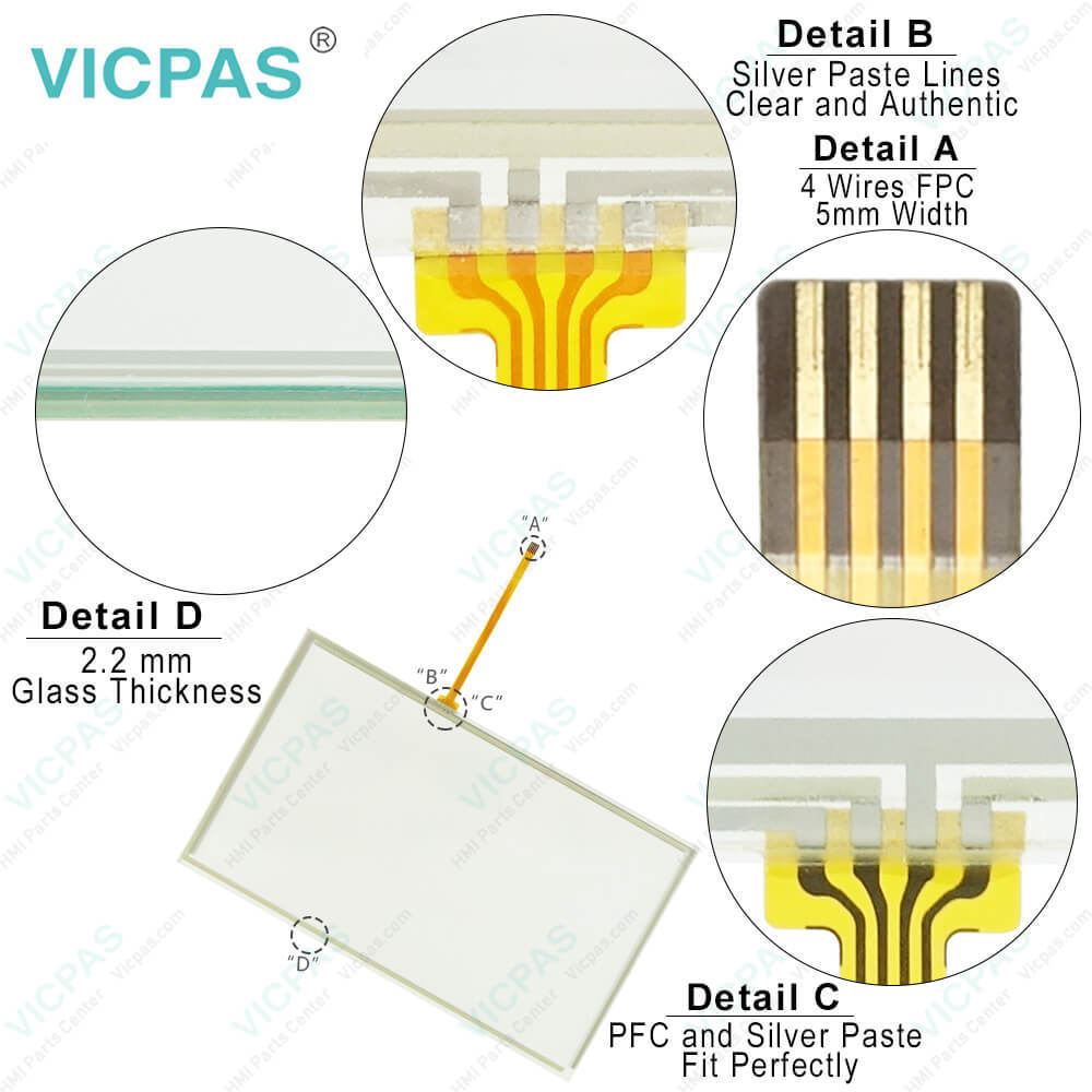 Keyence VT5-X10 Touch Membrane Front Overlay Repair