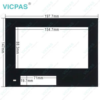 Keyence VT5-W07M Touch Membrane Front Overlay Repair