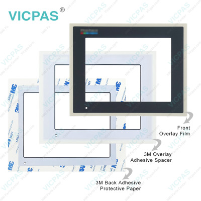 GE Fanuc QPK3D200C2P-B QPK3D200C2P-D QPK2D100S2P Front Overlay Touch Membrane