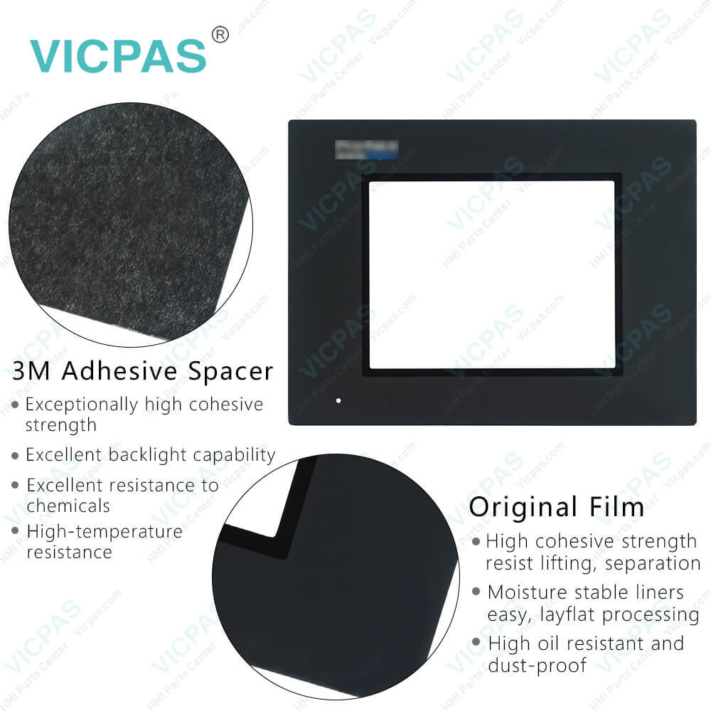 GE Fanuc CQPM3D200B2P GQPM3D200B2P GQPM3D200B2P-A Front Overlay Touch Membrane