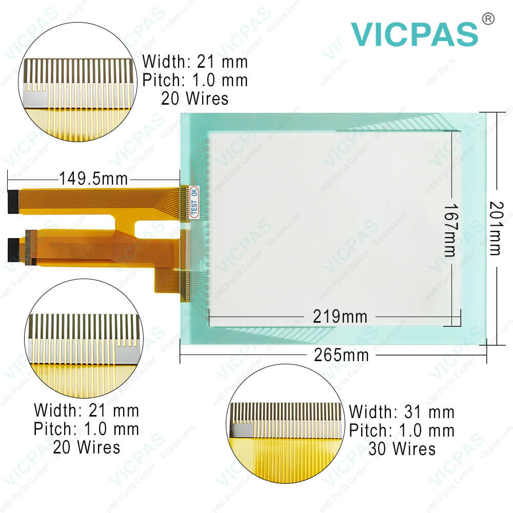 QPICBAE0000 QPICBDE0000 QPICGAE0000 Touch Screen Monitor Protective Film