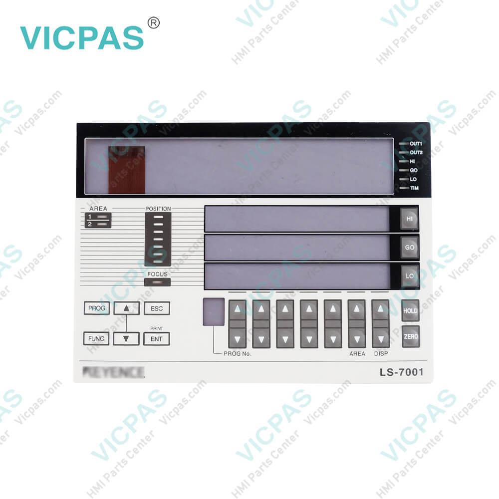 LS-5501 LS-7001 Touch Digitizer Glass Front Overlay