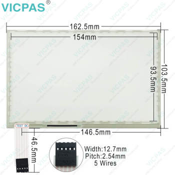 B070N18AG04-02 E217342 HMI Panel Glass Replacement Repair