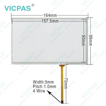 ST-07002 Touch Screen Glass HMI Repair Replacement
