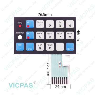 50SM1102C Membrane Keyboard Replacement Repair