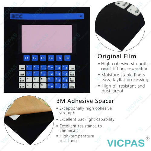 BEC 121 Protective Film Keypad Membrane Replacement