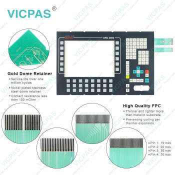 DESMA DRC2000 Keypad Membrane Replacement Repair