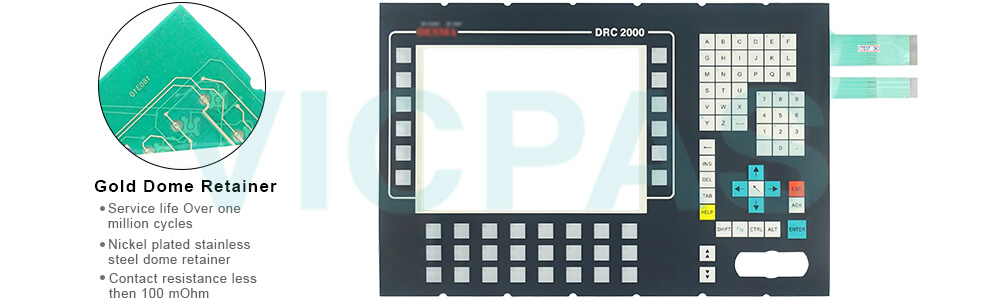 DESMA DRC2000 Membrane Keypad Switch Replacement