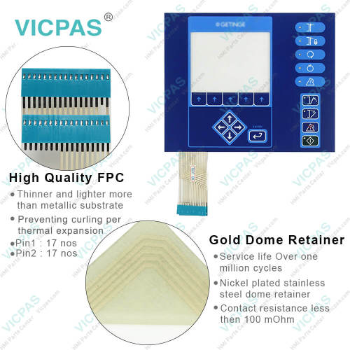 GETINGE OP30 PACS 3000 Keypad Membrane Replacement