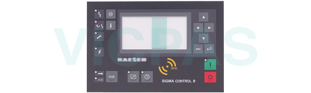 Switch Membrane for KAESER KOMPRESSOREN SE SC2MCS SIGMA CONTROL 2 Kaeser PN 7.7601P0 repair replacement
