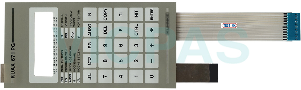 Kuhnke Electronics Posi Control KUAX 671 Terminal Keypad for HMI repair replacement