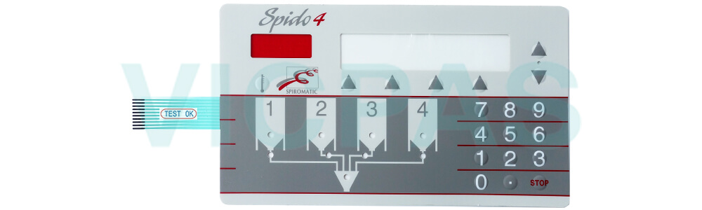 SPIROMATIC SPIDO 4 Terminal Keypad for HMI repair replacement