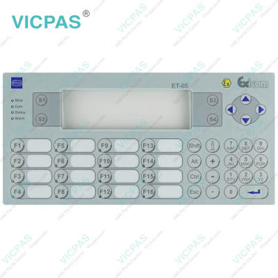 Stahl ET-65-RS422 Switch Membrane HMI Replacement Repair