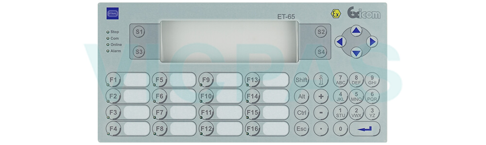 Stahl ET-65-RS422 Operator Keyboard Repair Replacement