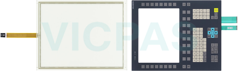 6FC52030AF061AA0 Siemens SINUMERIK HMI OP012T OPERATOR PANEL Membrane Switch and Touch Digitizer Glass Plastic Case Cover Repair Replacement