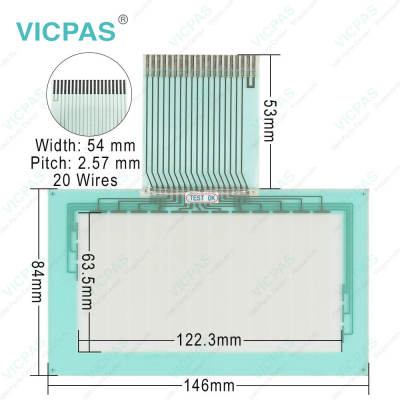 NT20S-ST121B-ECV3 Omron NT20S Series HMI Touchscreen Replacement