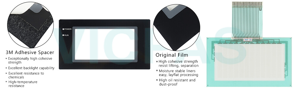 Omron NT20S series HMI NT20S-ST121B-EV3 Protective Film, Touchscreen and Display Repair Kit