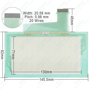 NT20-ST121-EC Omron NT20 Series HMI Touchscreen Replacement