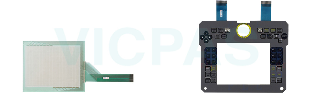 Motoman YASKAWA JZRCR-YPP07-1 Teach Pendant Parts, JZRCR-NPP03-8 HMI Touch Glass membrane keypad for repair replacement